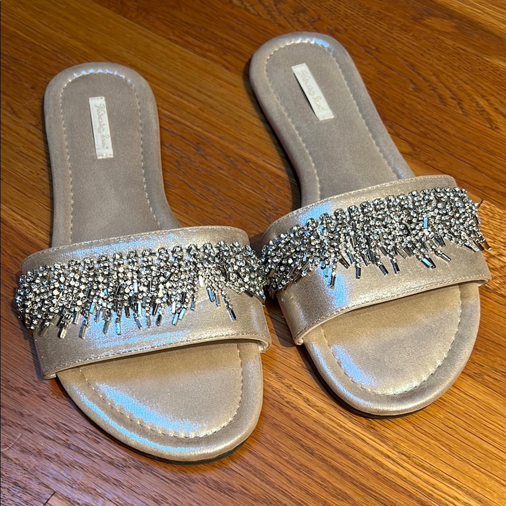 Victoria's Secret Sandals with Sparkling Rhinestones